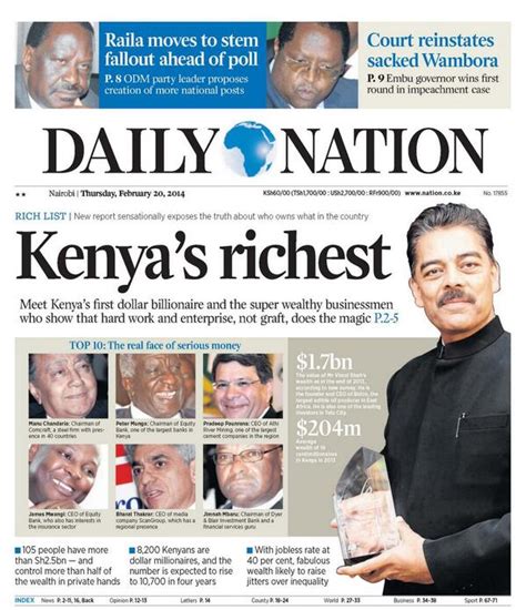 Daily Nation - Breaking News, Kenya, Africa, Politics, Business, Sports