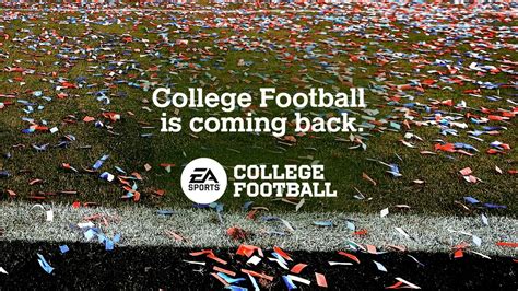 EA Sports To Bring Back NCAA Football in July 2023