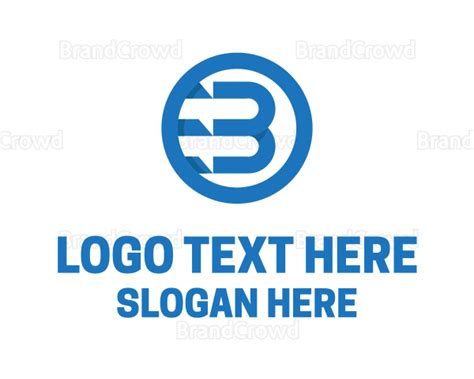 Blue Circle Letter B Logo | BrandCrowd Logo Maker