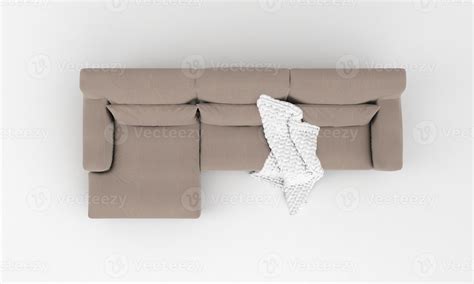 Sofa Top View furniture 3D Rendering 3504973 Stock Photo at Vecteezy