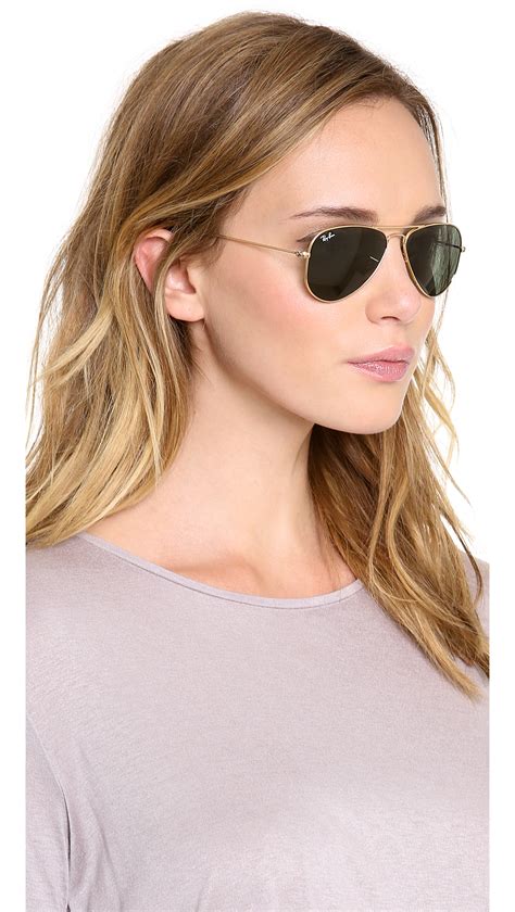 ray ban sunglasses aviator womens