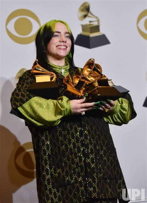 Photo: Billie Eilish wins awards at the 62nd annual Grammy Awards in ...