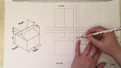 Three View Orthographic Drawing at PaintingValley.com | Explore ...