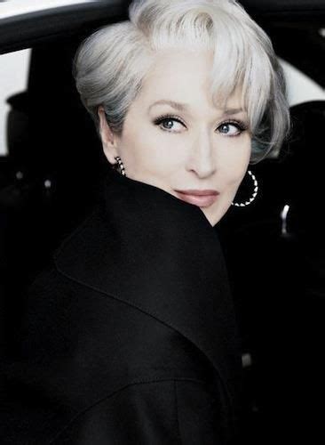 Meryl Streep- this gray hair is coifed perfectly!! Whenever I go grey ...