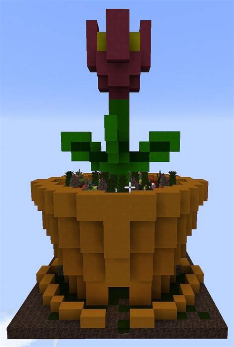 5 best flower pot designs for Minecraft