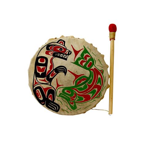 West Coast Indigenous Drums - Canadian Indigenous Art Inc.