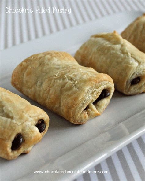 Chocolate filled Pastry - Chocolate Chocolate and More!