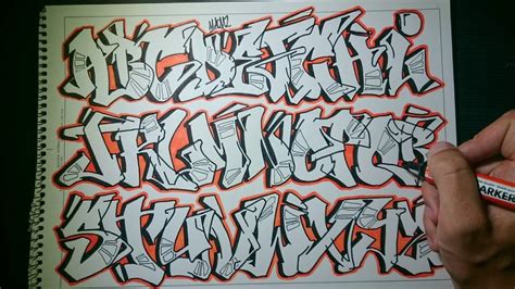 Letras De Graffiti Abecedario