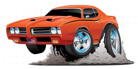 Classic Car Illustration Art - Illustration Arts Ideas