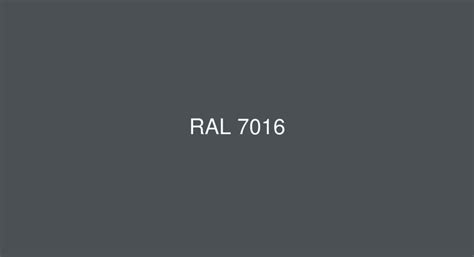 RAL Anthracite grey [RAL 7016] Color in RAL Classic chart