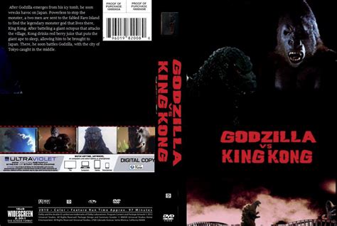 Godzilla vs King Kong DVD cover by SteveIrwinFan96 on DeviantArt