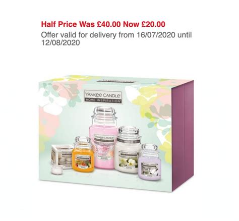 Yankee Candle Exclusive Gift Set Half Price At Tesco – Dansway Gifts UK