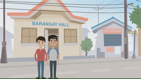 Barangay Hall Cartoon Images : Hall Barangay Clipart City Municipal ...