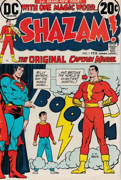 Shazam #1 | Products | Original captain marvel, Dc comic books, Star comics