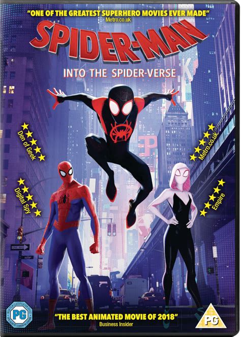 Spider-Man: Into The Spider-Verse DVD | Zavvi