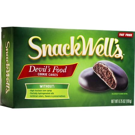 SnackWell's Devil's Food Cookie Cakes, 6.75 Oz. - Walmart.com