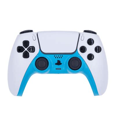 PS5 + PC White & Blue Controller