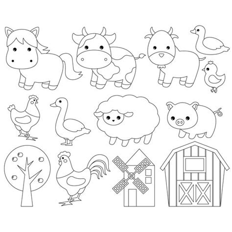 Farm Animal Drawing