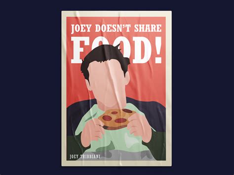 Joey Tribbiani by Ksenija Mihailovic on Dribbble