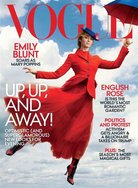 Emily Blunt US Vogue December 2018 - theFashionSpot