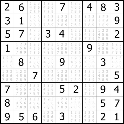 These Printable Sudoku Puzzles Range From Easy To Hard, Including ...