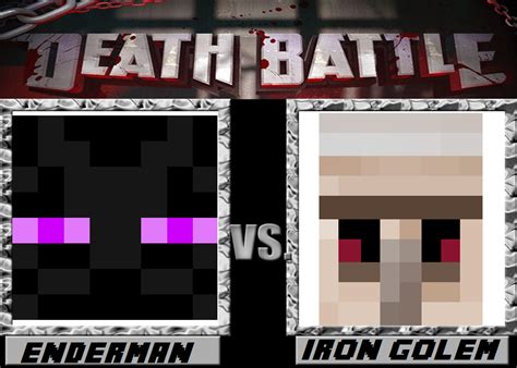 DEATH BATTLE MINECRAFT : ENDERMAN VS. IRON GOLEM by EnderMan-Answers on ...