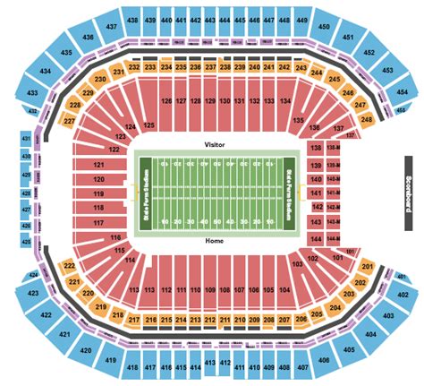 State Farm Stadium, Football RW Seating Chart | Star Tickets