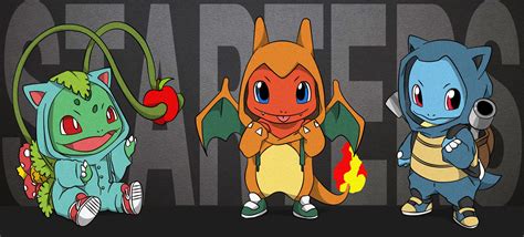 #charmander #squirtle #bulbasaur