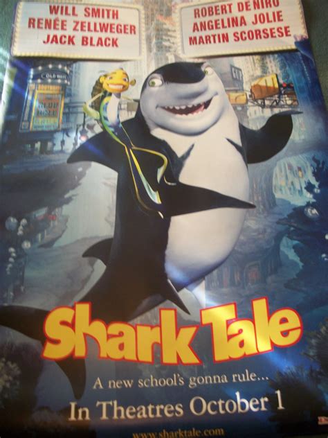 Shark Tale Original Movie Poster Approx. 48 X 69