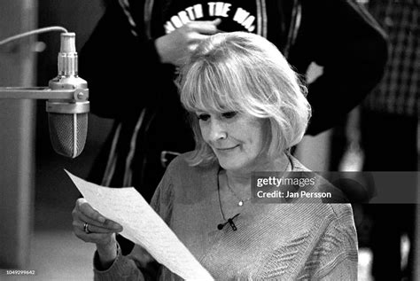 Swedish jazz singer Monica Zetterlund in recording session with... News ...