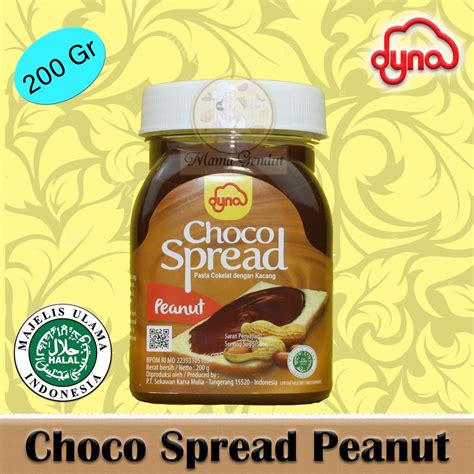 Jual Selai Roti/Selai Coklat/Coklat Oles/Dyna Choco Spread Peanut Selai ...