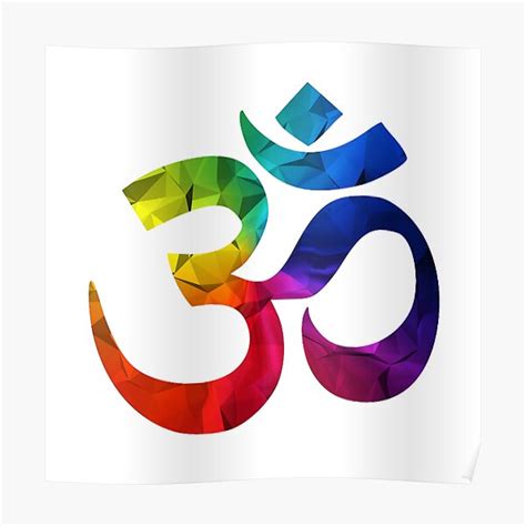 "Om Rainbow" Poster for Sale by asritaras | Redbubble