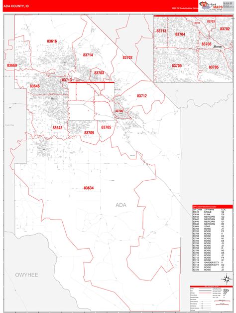 Ada County Zone Map