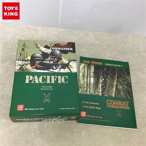 1円～ ジャンク GMT GAMES COMBAT COMMANDER PACIFIC、Battle Pack / ボードゲーム ボドゲ ...