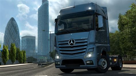 Euro Truck Simulator 2: Introducing Mercedes-Benz New Actros - YouTube