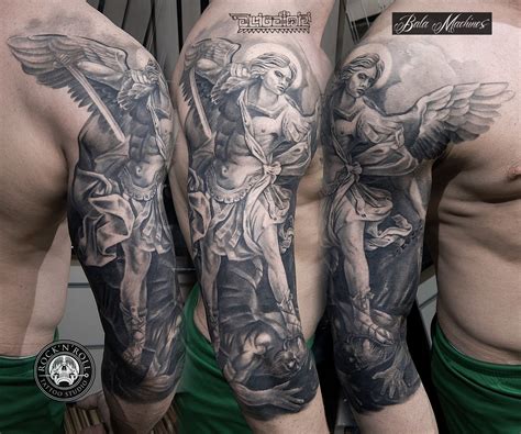 Guardian angel warrior archangel michael tattoo - myteiphone