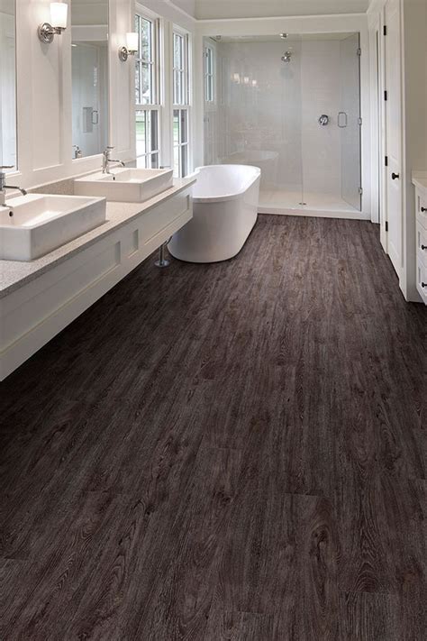 Luxury Vinyl Plank Flooring In Bathroom | Floor Roma