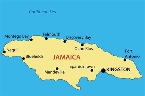 Mapa De Jamaica