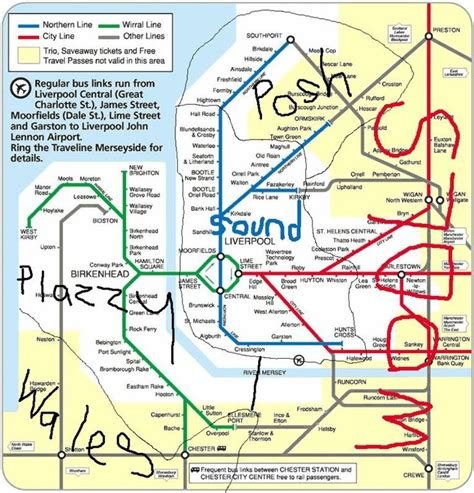 Merseyrail Map 2023