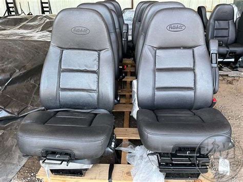 SET OF 2 PETERBILT TRUCK SEATS - Jeff Martin Auctioneers, Inc.