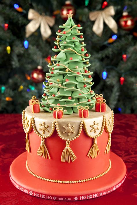 Christmas Tree Cake Designs - Wiki Cakes