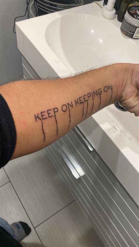 First Tattoo. Keep On Keeping On Y’all! : r/DeathStranding