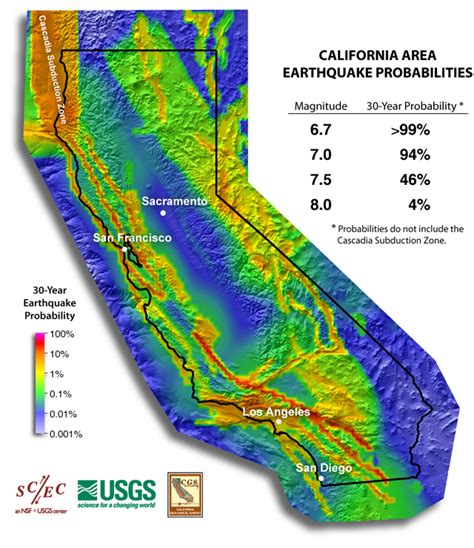 California Earthquake Zones - bmp-news