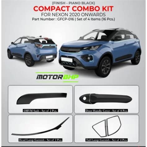 Buy Tata Nexon Black Combo Kit Accessories Online Shopping ...