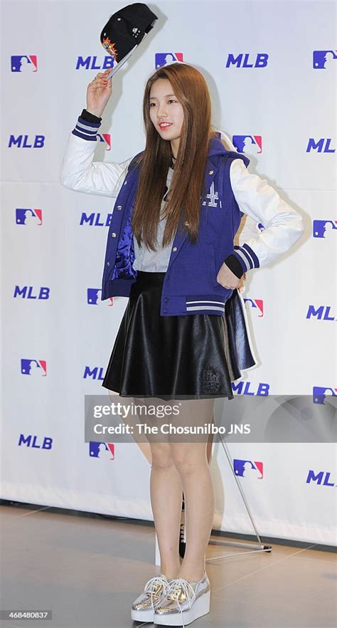 Su-Zy of Miss A attends the autograph session for MLB flagship store ...