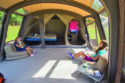 This Giant Family Tent Has Private Bedroom Compartments and a Full ...