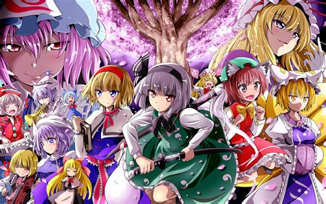 HD Touhou Project characters all in one place Wallpaper | Download Free ...