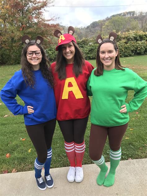 diy alvin and the chipmunks #halloween #diy #womencostume #womens #cute ...