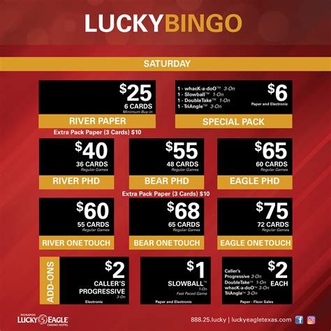 Casino Bingo - Kickapoo Lucky Eagle Texas