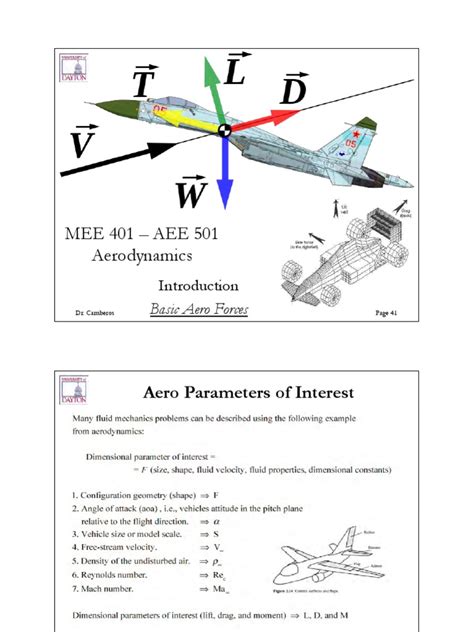 Lesson 02 Aerodynamic Forces | PDF | Aerodynamics | Lift (Force)